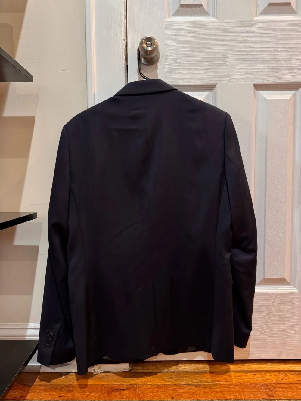 COS Men's Navy Single-Breasted Blazer 40R